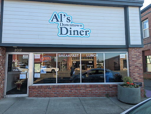 Al's Downtown Diner Logo