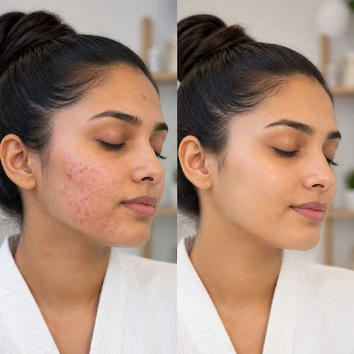 Struggling with stubborn acne and scars? At Swar's Beauty Clinic in Alfa Society, Bharuch, we gui… post image