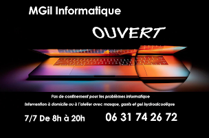 Photo n°2 de MGil-Informatique à Belleneuve (Service de réparation d'ordinateurs)
