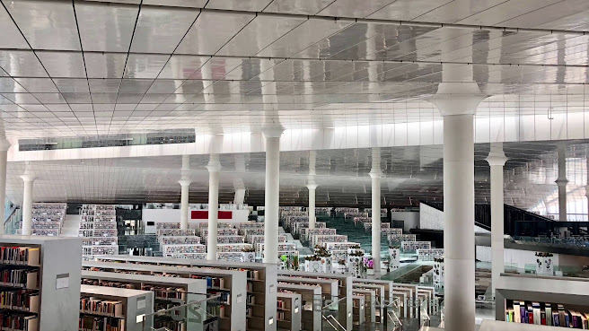 Qatar National Library by null