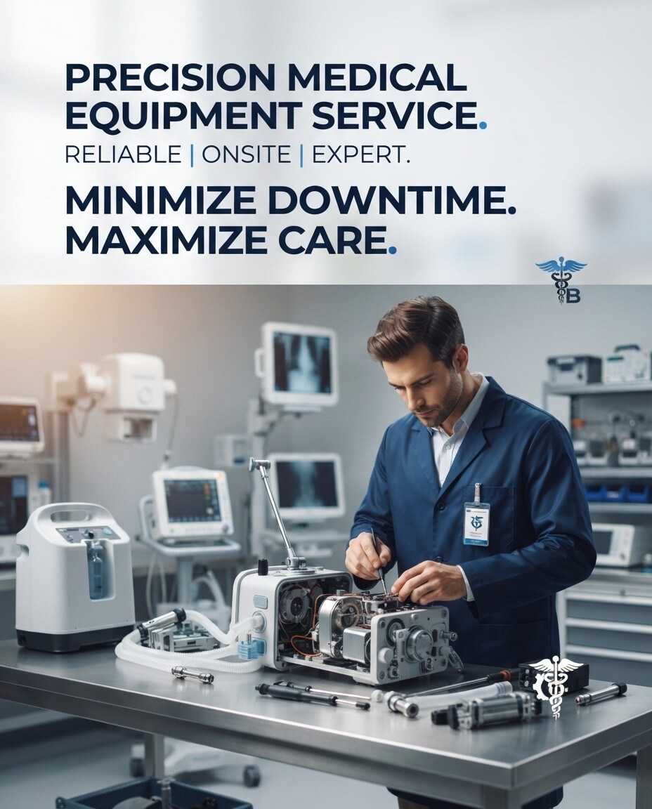 Your critical dental equipment deserves precision care