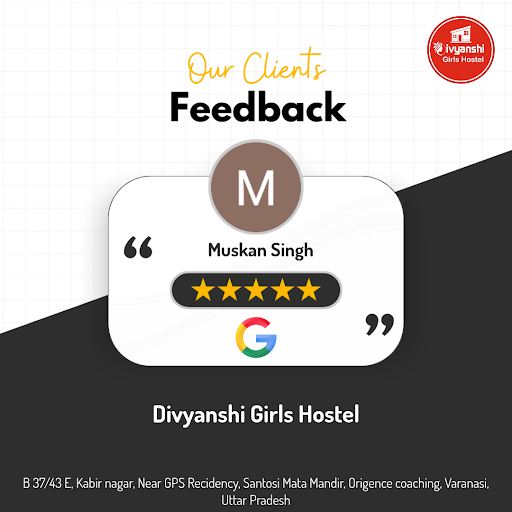 Muskan gives a glowing review of her stay at Divyanshi Girls Hostel in Varanasi! She loved the wa… post image