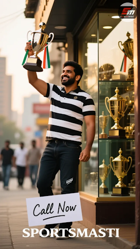 Get ready to lift the trophy! SPORTSMASTI's Football Trophy is a symbol of excellence, crafted wi… post image