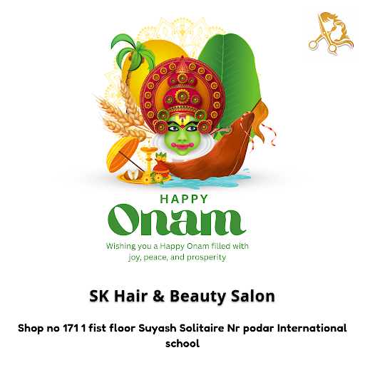 Celebrate Onam with a fresh new look at SK Hair & Beauty Salon. Our expert stylists provide trend… post image