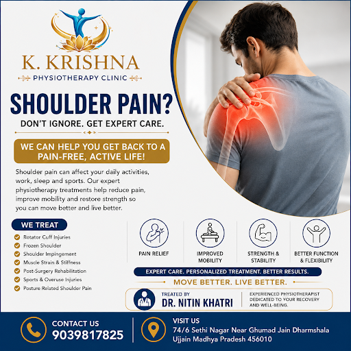 Relieve the agony of shoulder pain physiotherapy and bid farewell to chronic back pain with K.Kri…