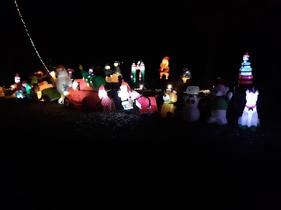 Phelps family christmas display