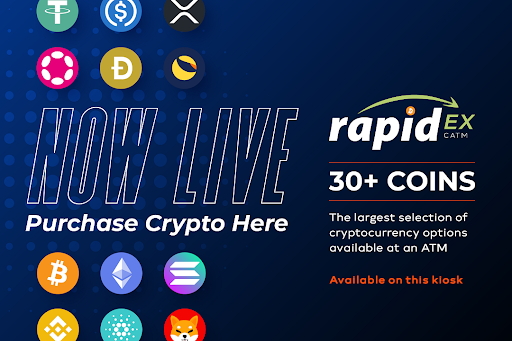 RapidEX Bitcoin ATM - Qualicum Bottle & Recycling - Thumbnail