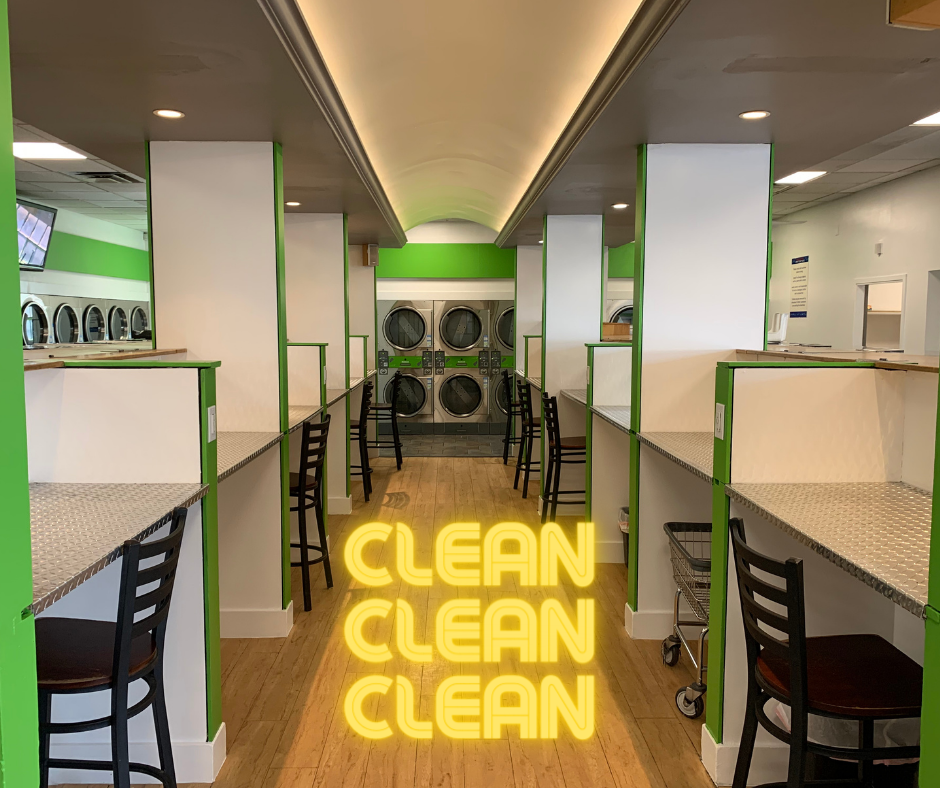 Wash Works storefront and entrance in Stamford