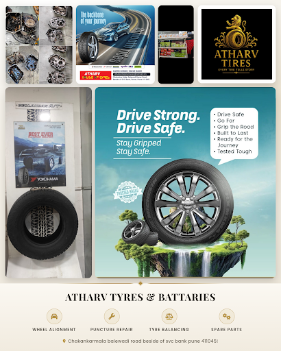 ATHARV TYRES & BATTARIES offers expert tubeless puncture repair, a wide selection of bike and car… post image