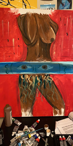 Stroke Game Body Paintings - Thumbnail