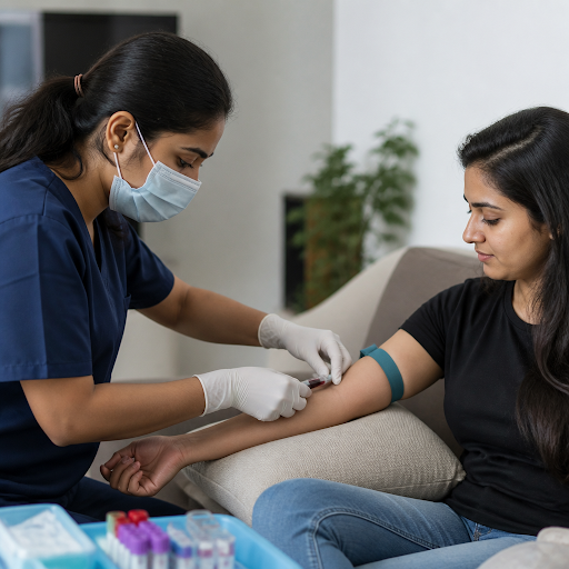 Worried about kidney health but don’t have time to visit a lab? Blood Test at Home brings accurat…