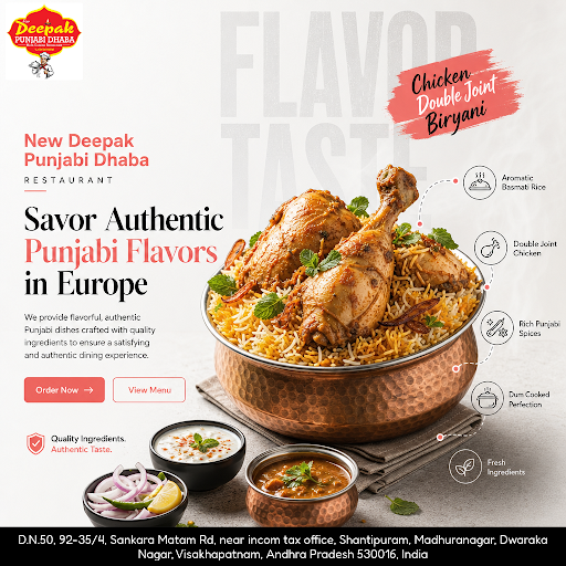 Discover authentic Punjabi flavors at New Deepak Punjabi Dhaba, your go-to Punjabi dhaba near me…