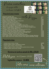 Menu So’pizz Page 1