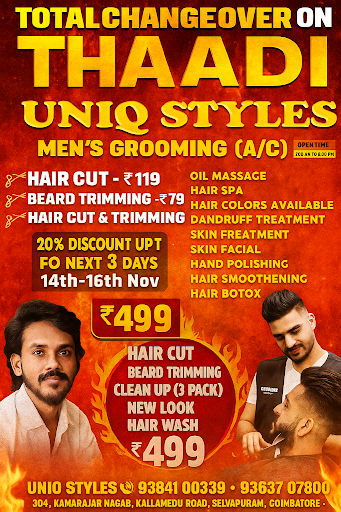 🎊 UNIQ STYLES - விழிப்பொருள் சலுகை 🎊 post image