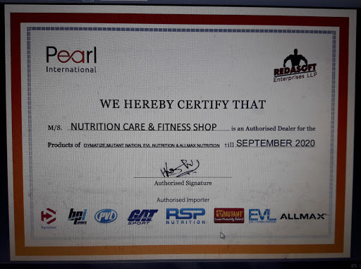 Certified dealer of  "PEARL INTERNATIONAL" official Importer of DYMATIZE NUTRITION, GAT SPORTS, B… post image