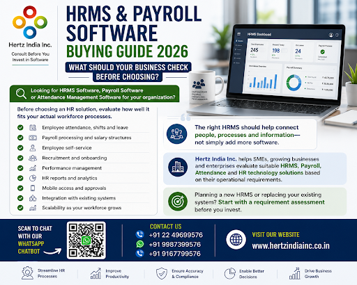 HRMS & Payroll Software Buying Guide 2026: What Should Your Business Check? post image