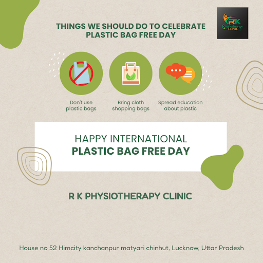 As we celebrate International Plastic Bag Free Day, R K Physiotherapy Clinic in Lucknow is commit… post image