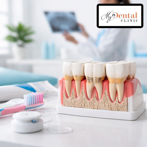 Bleeding gums, bad breath or shaky teeth are often early signs of gum disease. At My Dental Clini… post image