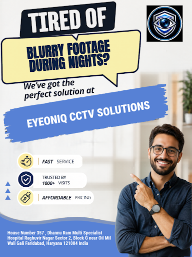 EYEONIQ CCTV SOLUTIONS offers reliable CCTV camera repairing near me and cc cameras near me. Trus… post image