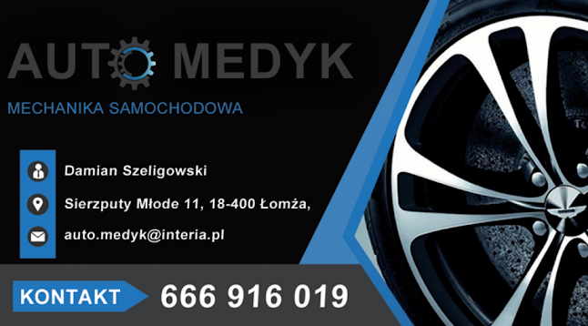 Auto Medyk Mechanika Samochodowa Klimatyzacja Wulkanizacja - Łomża