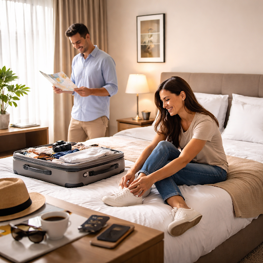 Short business trip or quick family visit? Turn even a one-night stay into a relaxing break at Ho…