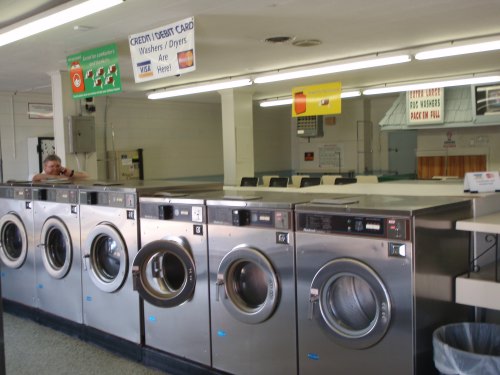 Self-service laundry at Virginia Beach - 32nd Street Laundry Land Laundromat, Virginia Beach, VA