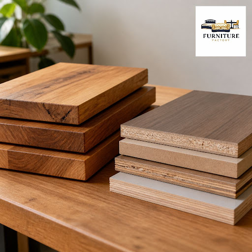 Confused between solid wood and engineered wood for your home furniture? At Furniture Factory - L…