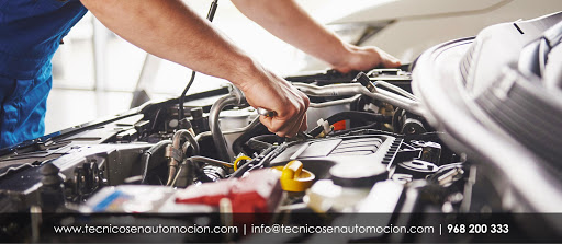 Técnicos en automoción Logo
