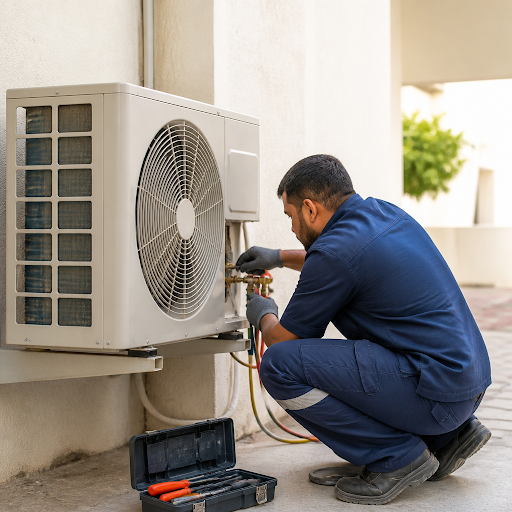 Is your AC not cooling or making strange noises? Get fast, professional help from AC SERVICING &f… post image