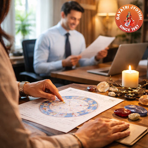 Curious when your next big promotion will come? At Gayatri Jyotish Surat in Bhatar, Surat, we con… post image