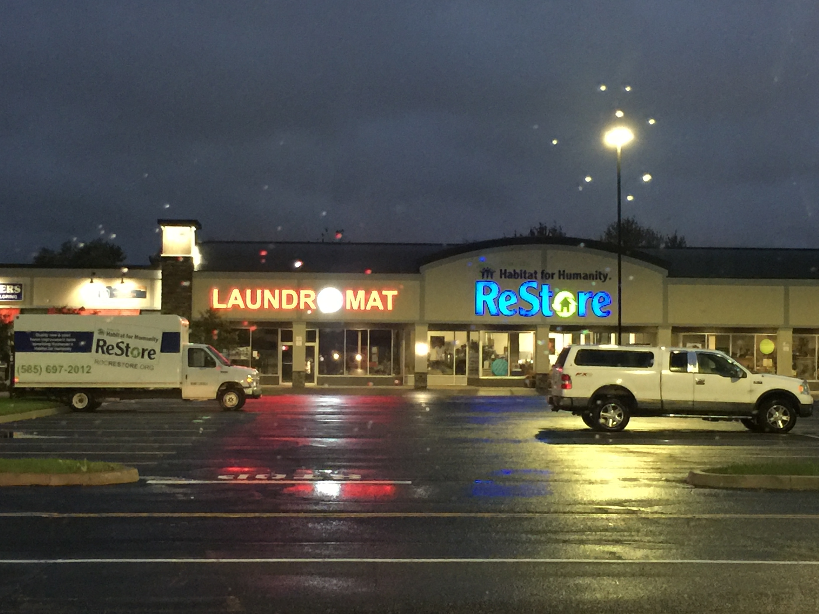 Self-service laundry at So Fresh N So Clean Laundromat, Rochester, NY