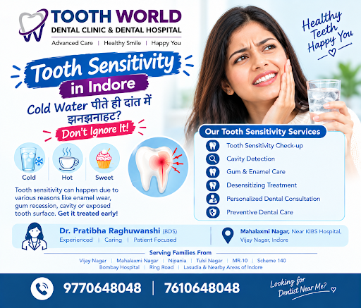 🦷 Tooth Sensitivity in Indore post image