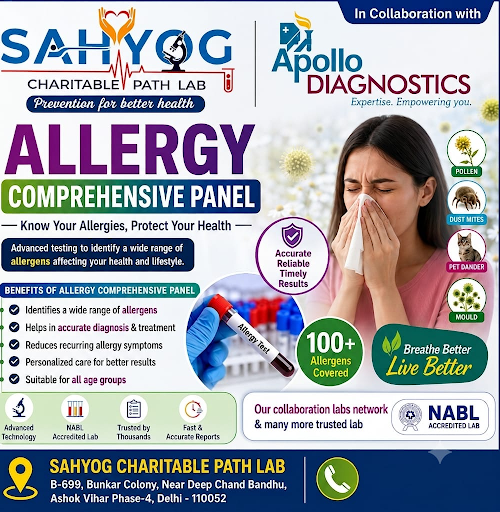 🌿 ALLERGY COMPREHENSIVE PANEL – Know Your Allergies, Protect Your Health 🧪