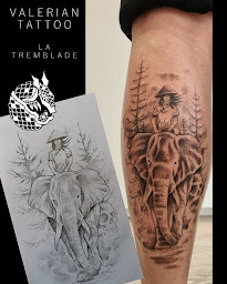 Photo n°6 de Valérian Tattoo à La Tremblade (Tatoueur)