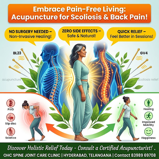 Dealing with debilitating back pain or scoliosis? OHC Spine Joint Care Clinic in Hyderabad offers… post image