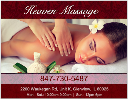 Heaven Massage (formerly Blue Brook Massage) Logo