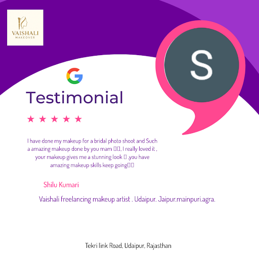 Shilu's glowing review! She gave us a 5-star rating after experiencing exceptional bridal makeup… post image