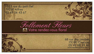 Photo n°2 de Follement Fleurs à Aiffres (Fleuriste)