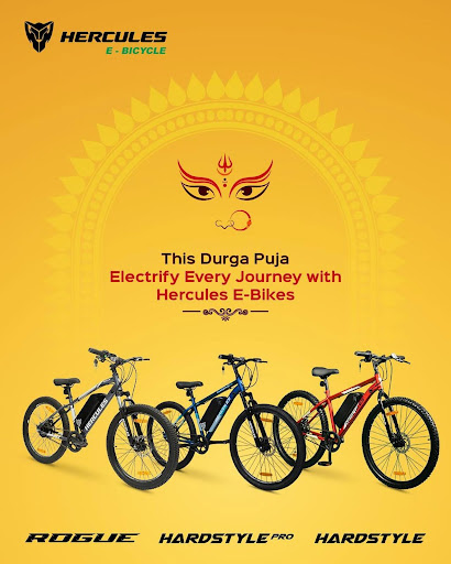 Ride into the festive spirit this Durga Puja with the power of Hercules E-Bikes. Electrify every… post image