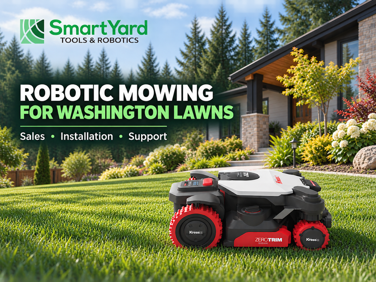 Meet Your Local Robotic Mowing Experts Still spending hours every wee…