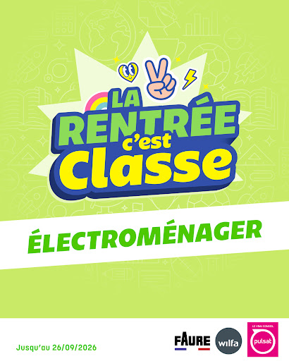 Lave-linge FAURE

Prendre soin de votre linge n'a jamais été aussi simple.

Pensé pour faciliter votre quotidien, le lave-linge FAURE optimise chaque lavage grâce à une diffusion directe de l'eau et de la lessive, tout en réduisant votre consommation d'eau lors des petites lessives.

Le lave-linge FAURE vous attend dans notre catalogue rentrée.

Rendez-vous dans votre magasin Pulsat Aire sur Adour.

