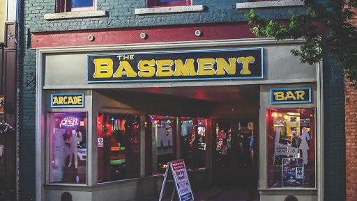 The Basement Arcade Bar Logo