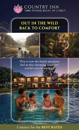 Country inn Tarika Riverside Resort Jim Corbett..For Reservation contact AashirwadToursandTravels… post image