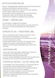 Photo n°3 de Marie Elisa Emma Tauran - Praticienne dans le Massage Bien-être et Praticienne dans le Magnétisme humain à Lauzerte (Centre de bien-être)