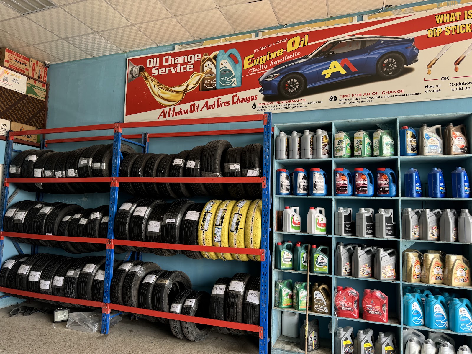 AL MADINA OIL AND TYRE CHANGING