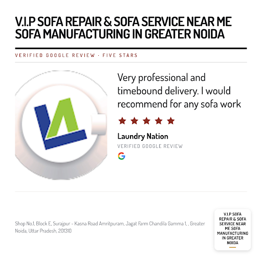 Laundry Nation's 5-star review says it all! They loved the exceptional service at V.I.P Sofa Repa… post image