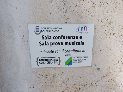 Sala prove musicale - Isola del Gran Sasso d'Italia
