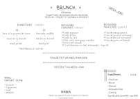 Menu Restaurant DAMA Lyon Page 12