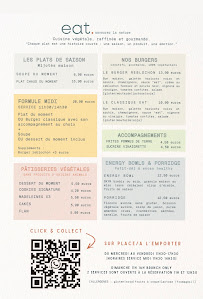 Menu [eat savourez la nature] Evian Les Bains Page 2
