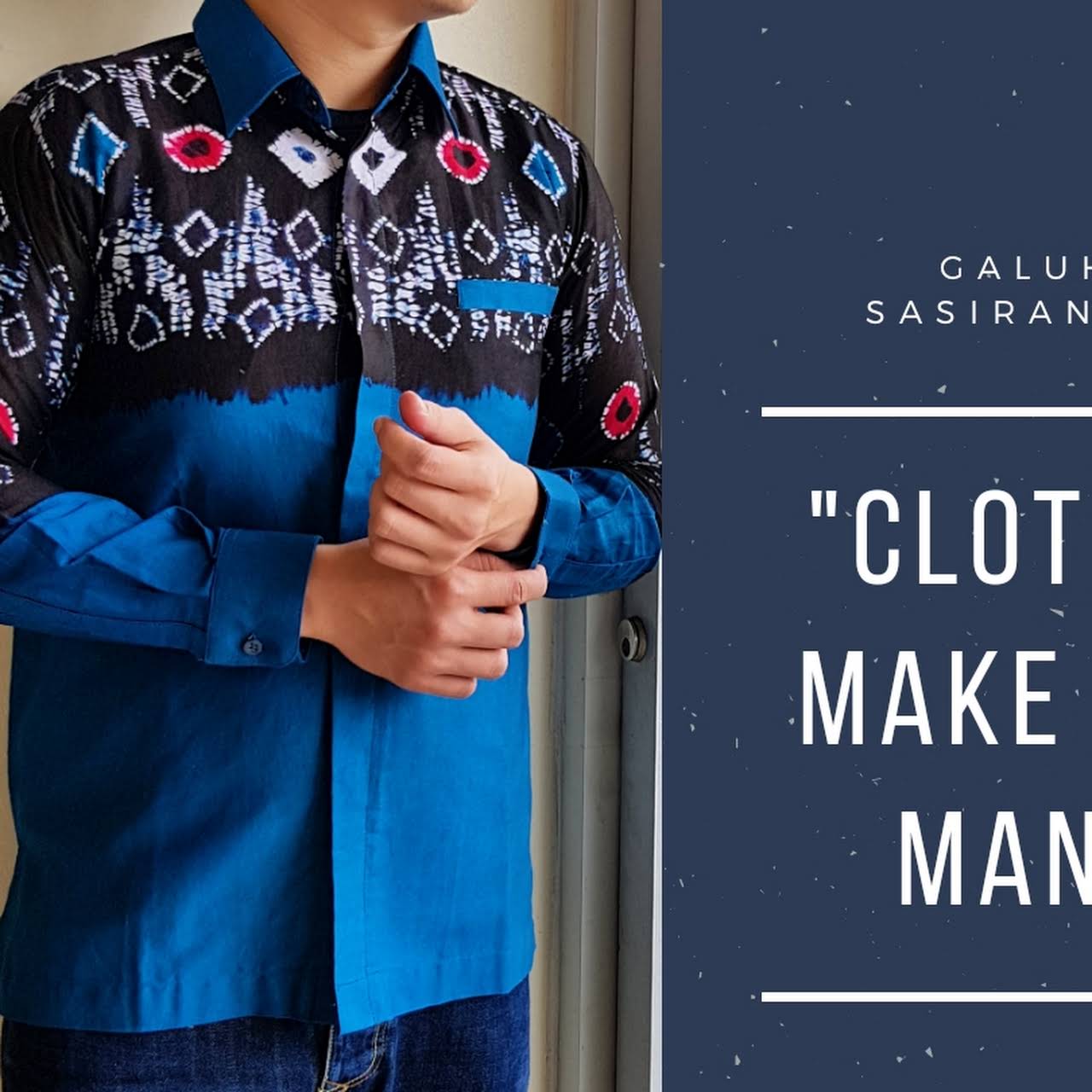 Batik Sasirangan Pria